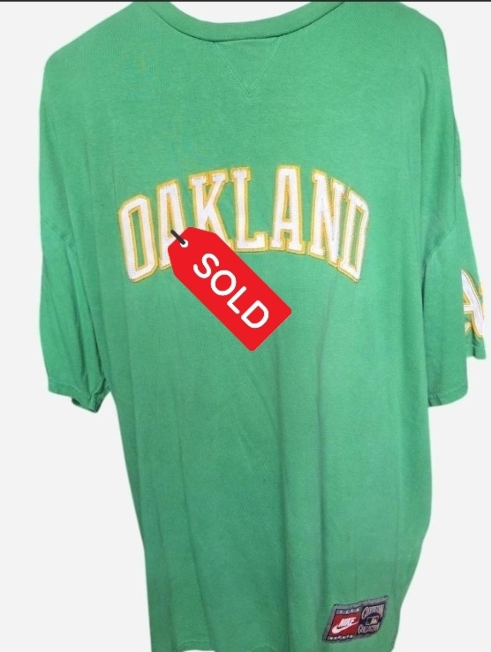 SOLD....Oakland A’s Nike Cooperstown Collection T-Shirt Mens XXL